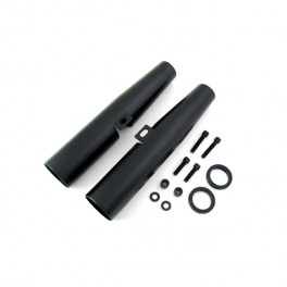 Copri Forcelle Sportster 883 1200 XL 04-15 Neri Copri Forcelle Sportster 883 1200 XL 04-15 Neri