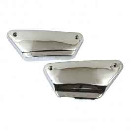 FIANCHETTI LATERALI CROMATI PER HARLEY DAVIDSON FXR FIANCHETTI LATERALI CROMATI PER HARLEY DAVIDSON FXR