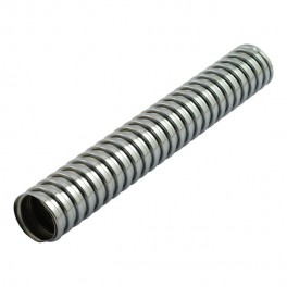 Paracalore flessibile cromato collettori 45mm Paracalore flessibile cromato collettori 45mm