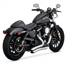 Marmitte Vance & Hines Biig Radius Cromate per Sportster 14-21