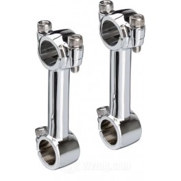 Riser Dog Bone Rialzi Manubrio moto Cuatom Chopper Riser Dog Bone Rialzi Manubrio moto Cuatom Chopper