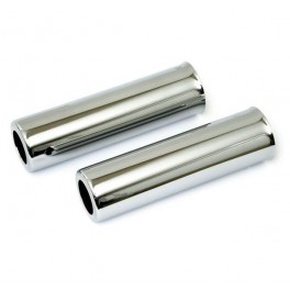 Coppia cover ammortizzatori cromati per Harley Davidson Coppia cover ammortizzatori cromati per Harley Davidson