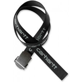 CARHARTT cintura universale nera con logo