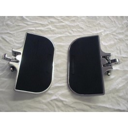 COPPIA PEDANE PEDANINE MINI CROMATO UNIVERSALI COPPIA PEDANE PEDANINE MINI CROMATO UNIVERSALI