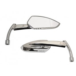 SPECCHIETTI UNIVERSALI KNIFE CROMATI HARLEY E JAP SPECCHIETTI UNIVERSALI KNIFE CROMATI HARLEY E JAP