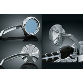 SPECCHIETTI CROCE MALTESE CROMATI HARLEY SPECCHIETTI CROCE MALTESE CROMATI HARLEY