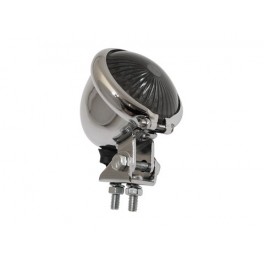 MINI FANALE POSTERIORE BATES CROMO VETRO FUME' MINI FANALE POSTERIORE BATES CROMO VETRO FUME'